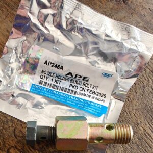 Nozzle holder Banjo bolt kit APE Piaggio