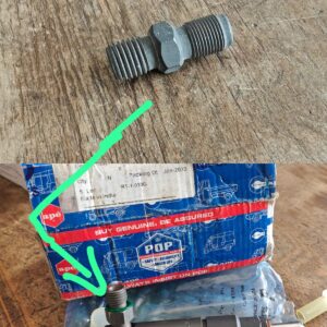 Nozzle Bolt for Ape Piaggio Diesel