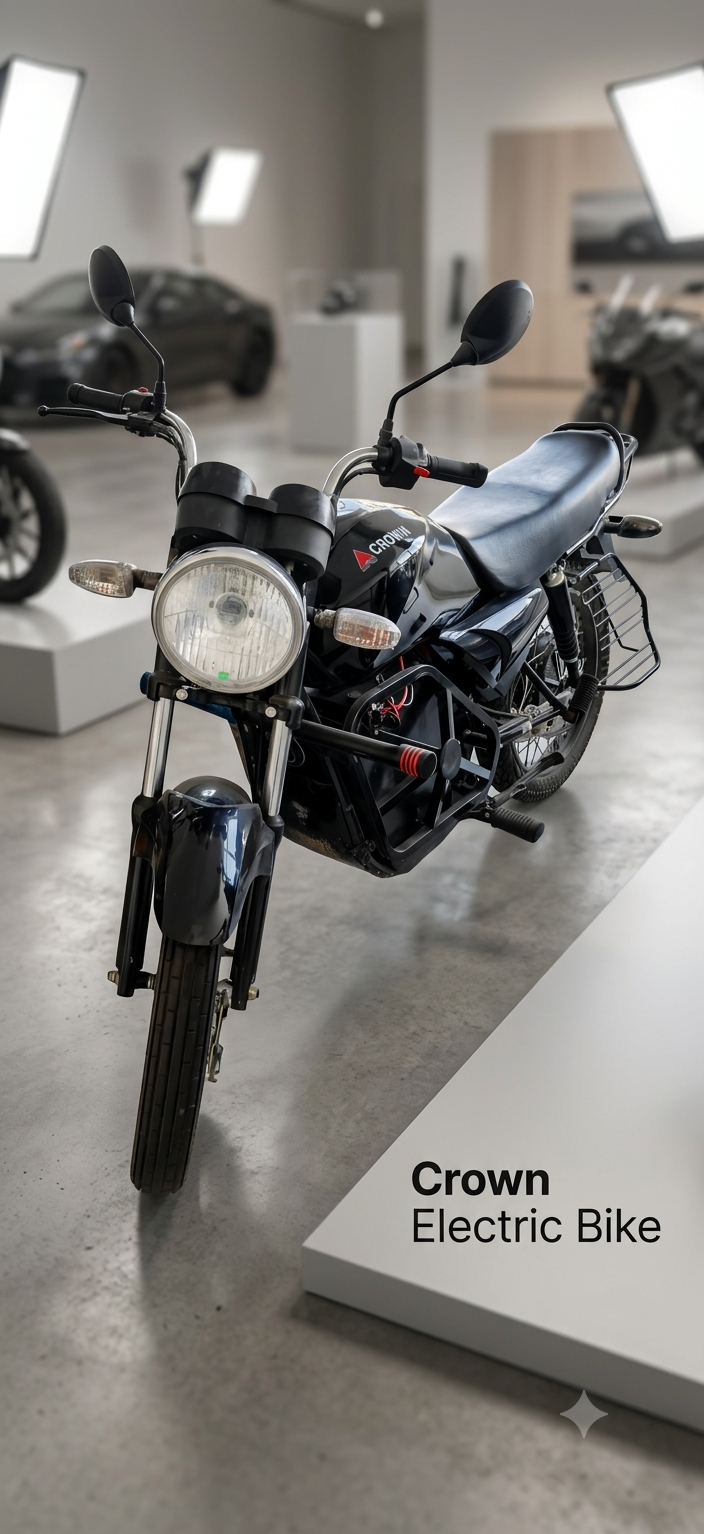 Electric Motorbike with 60V Lithium Ion battery with FREE CHARGER - Image 3